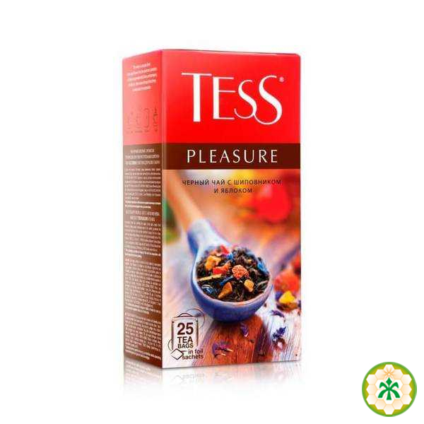 Чай Tess pleasure чорний 25 пак