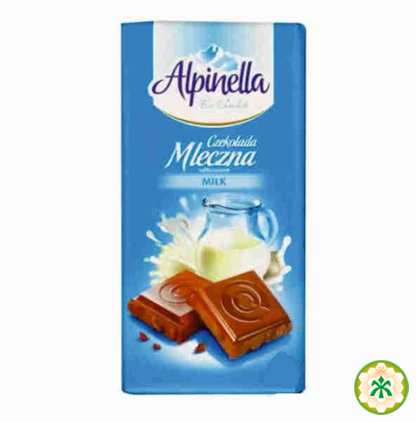 Шоколад Alpinella Молочна 90г