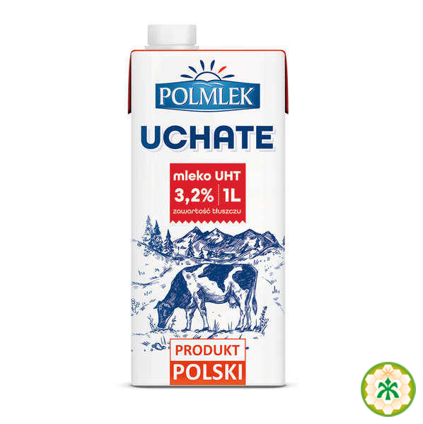 Молоко Польща 3.2% (UCHATE, Pilos, OSM) 1л