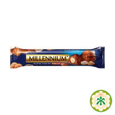 Шоколад Millenium Golden Nut молочний горіх 40г
