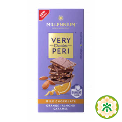 Шоколад MILLEN Veri Peri мол.з мигд. карамеллю та апельс. цедра 85г