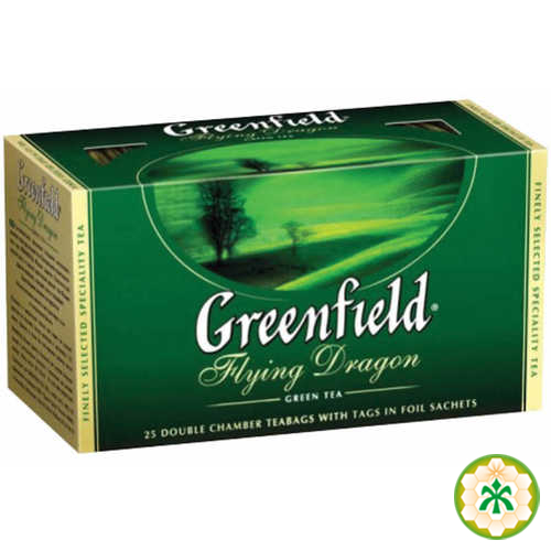 Чай Грінфілд зелений уп 25шт